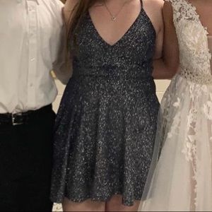 Navy Mini Dress